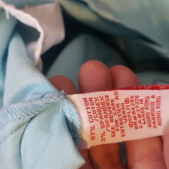 Vintage Baby Blue Pencil Skirt - Picture 7 of 8